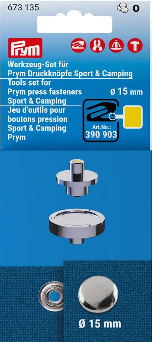 Jeu d´outils pour boutons pression Sport Camping