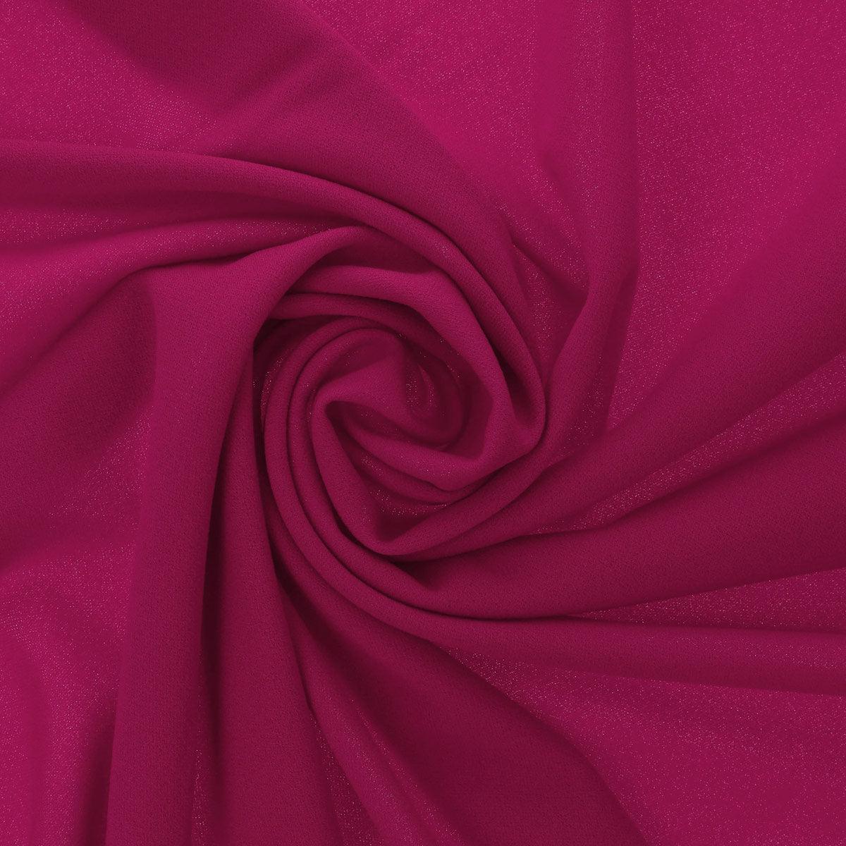 Tissu scuba crêpe - Fuschia