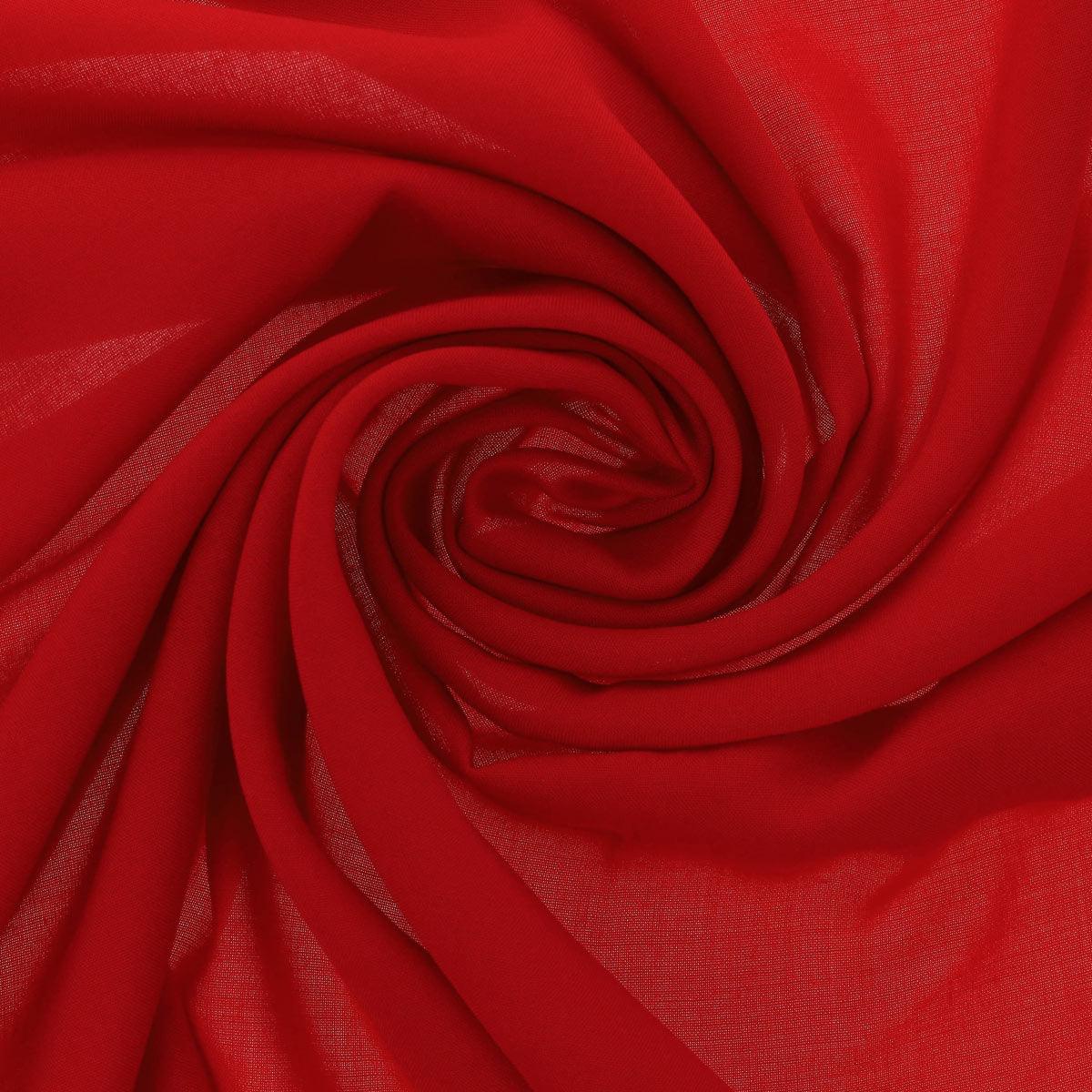 Polyester Jersey fabric - Red