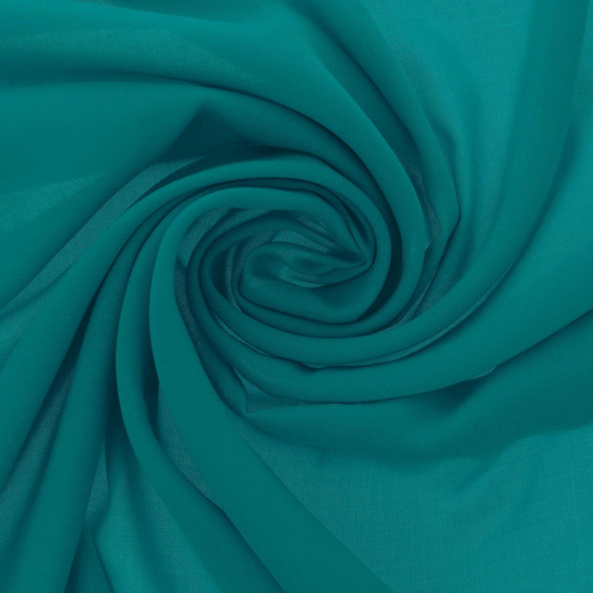 Polyester jersey fabric - Duck blue