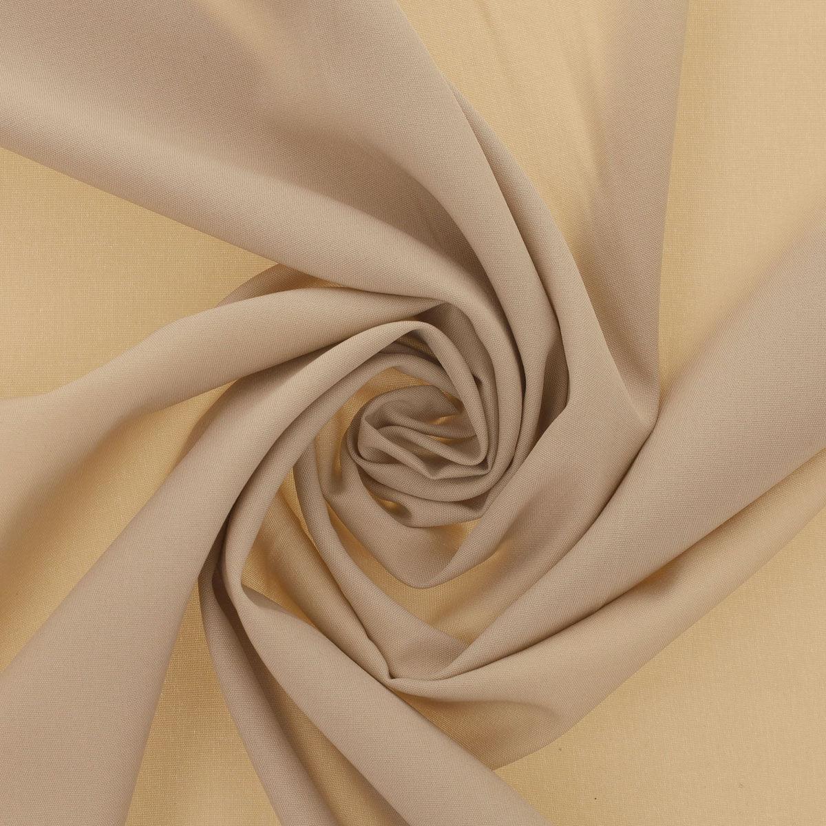 Tissu jersey polyester - Beige