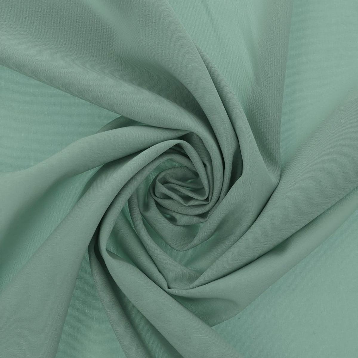 Tissu jersey polyester - Vert d´eau