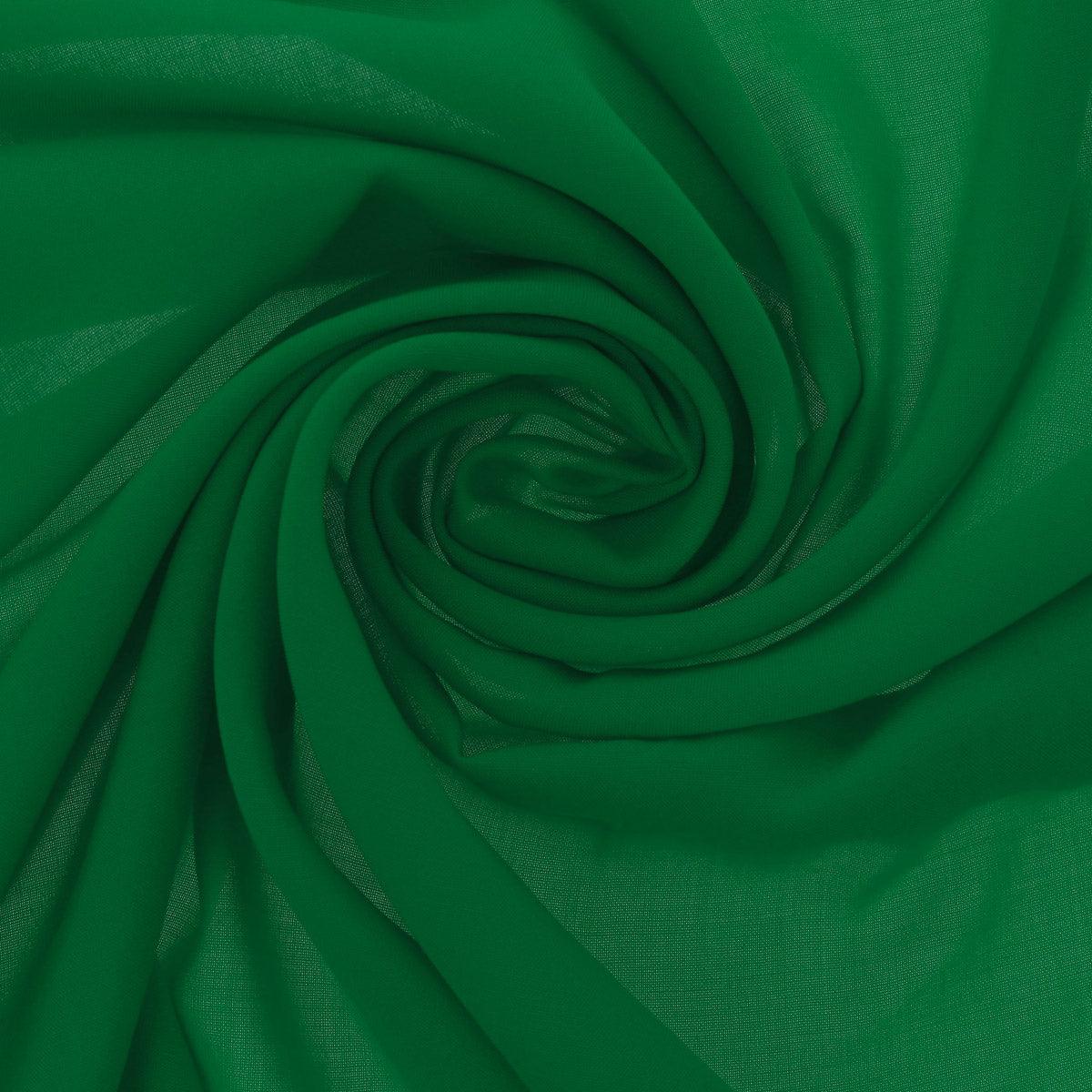 Polyester jersey fabric - grass green