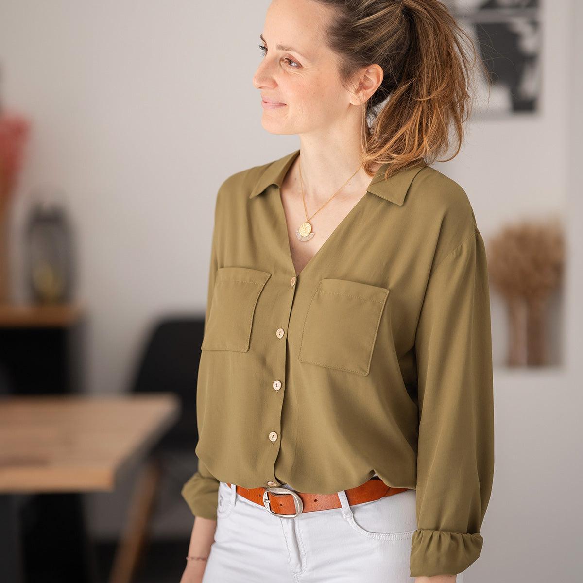 Hopp Blouse Pattern - Anna Rose Patterns