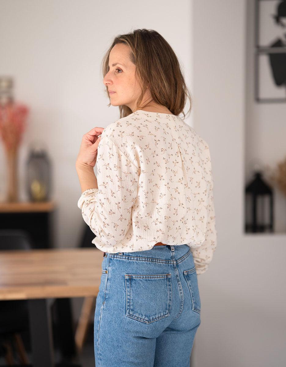 Hopp Blouse Pattern - Anna Rose Patterns