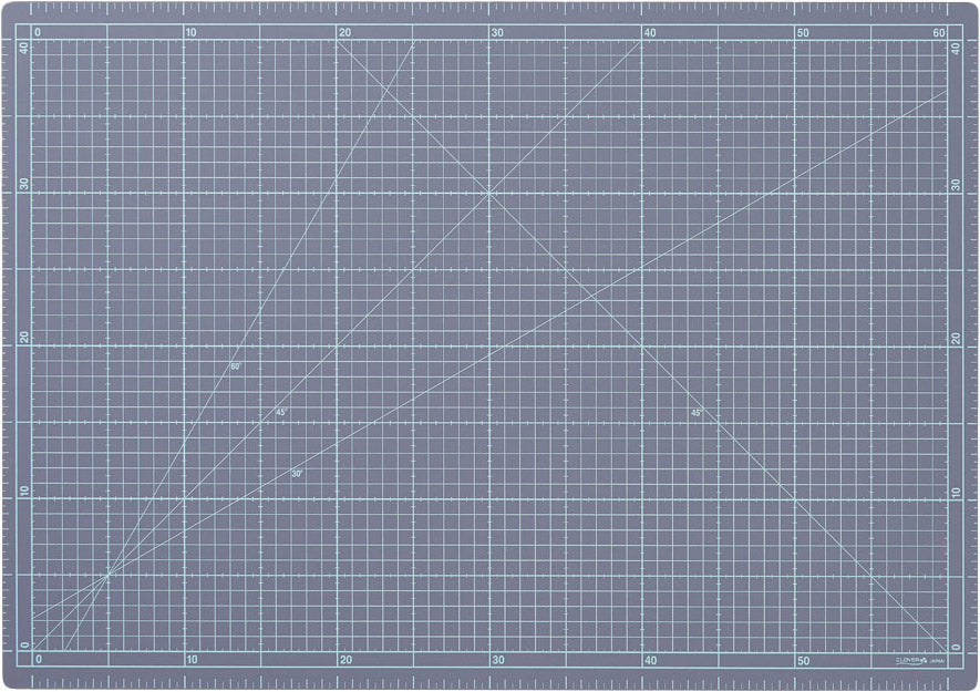 Kleeblatt Teppich - 45 cm x 64 cm