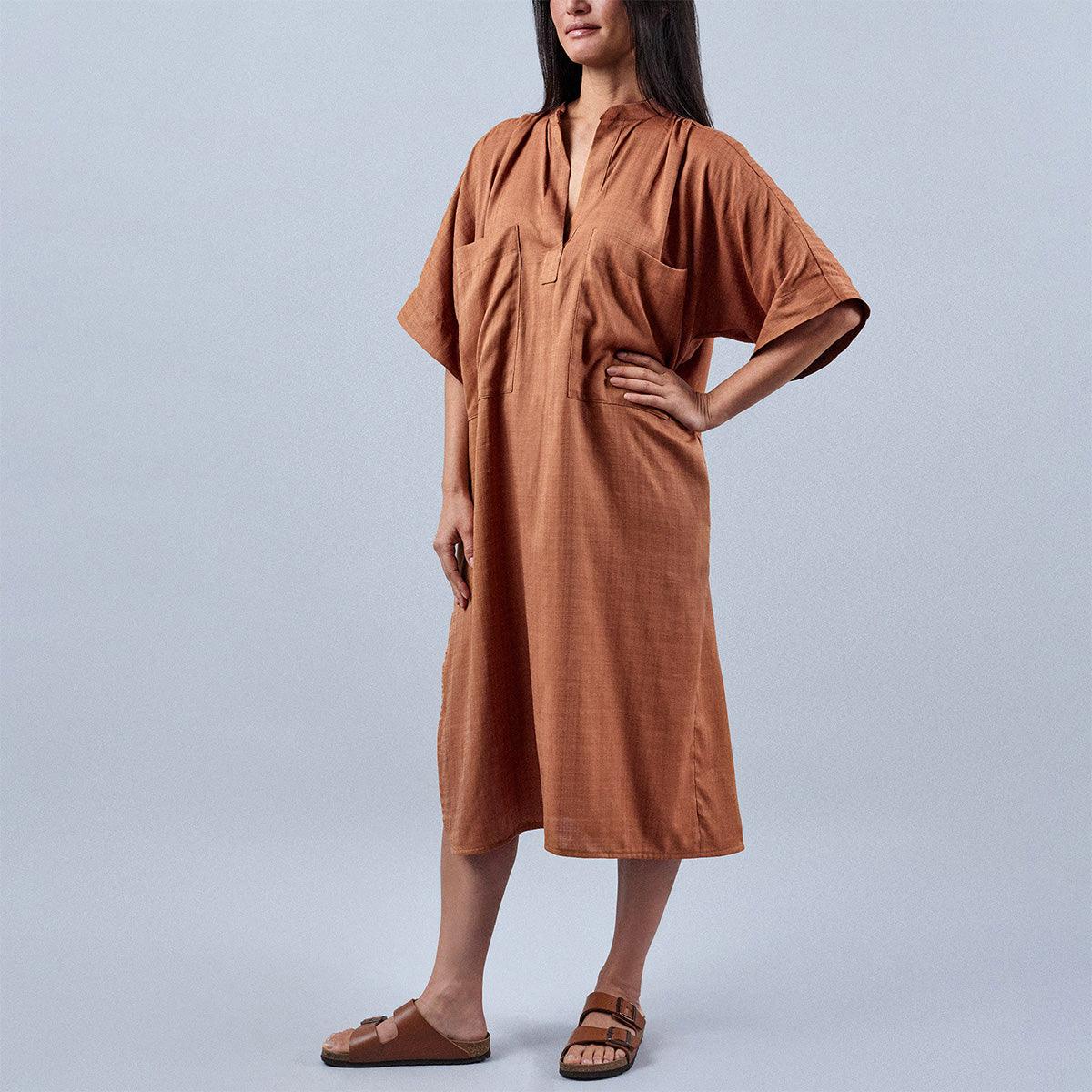 Patron the tunic dress - Brunette workshop