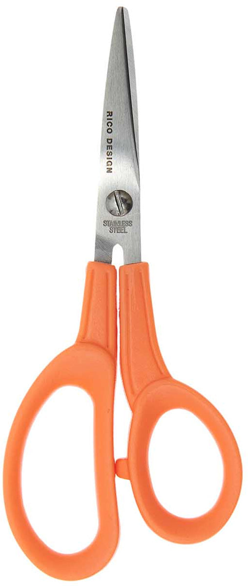 Universal scissors Orange Rico Design 15 cm