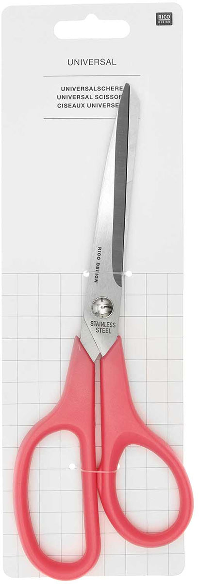 Fluo Design 23 cm universal pink universal scissors