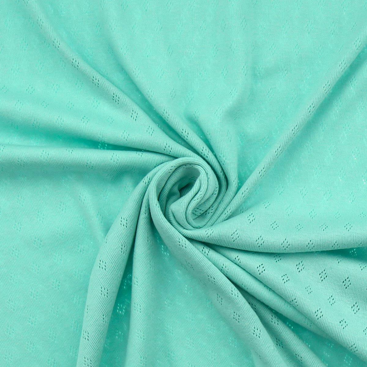 Clear mesh jersey fabric - Light mint