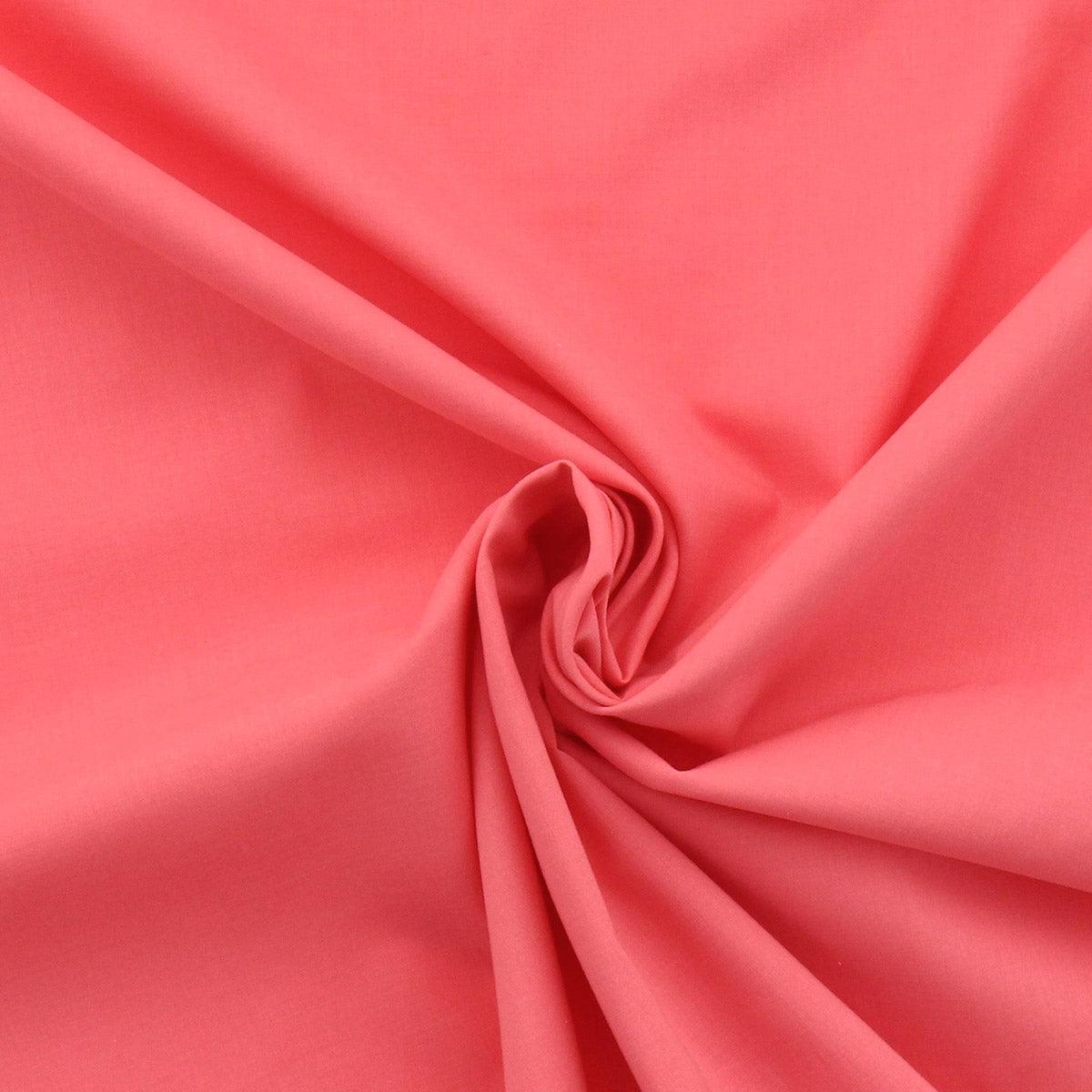 Cotton sail fabric - Dark coral