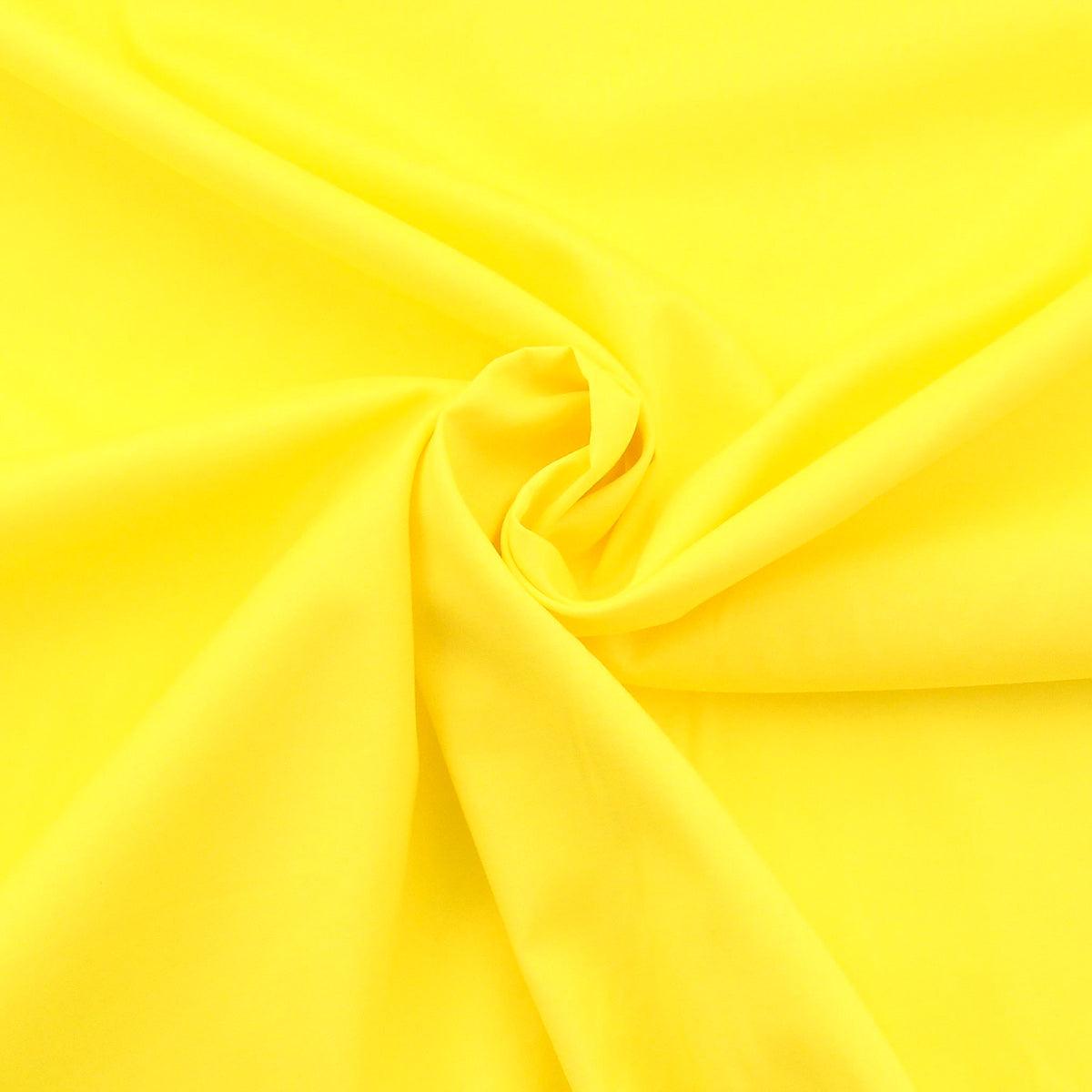 Tissu voile de coton - Jaune