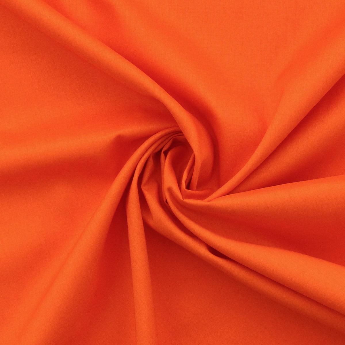 Tissu voile de coton - Orange