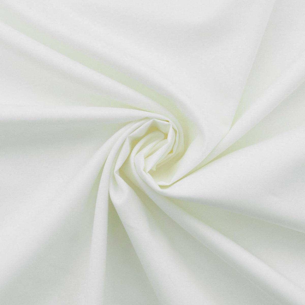 Tissu voile de coton - Blanc