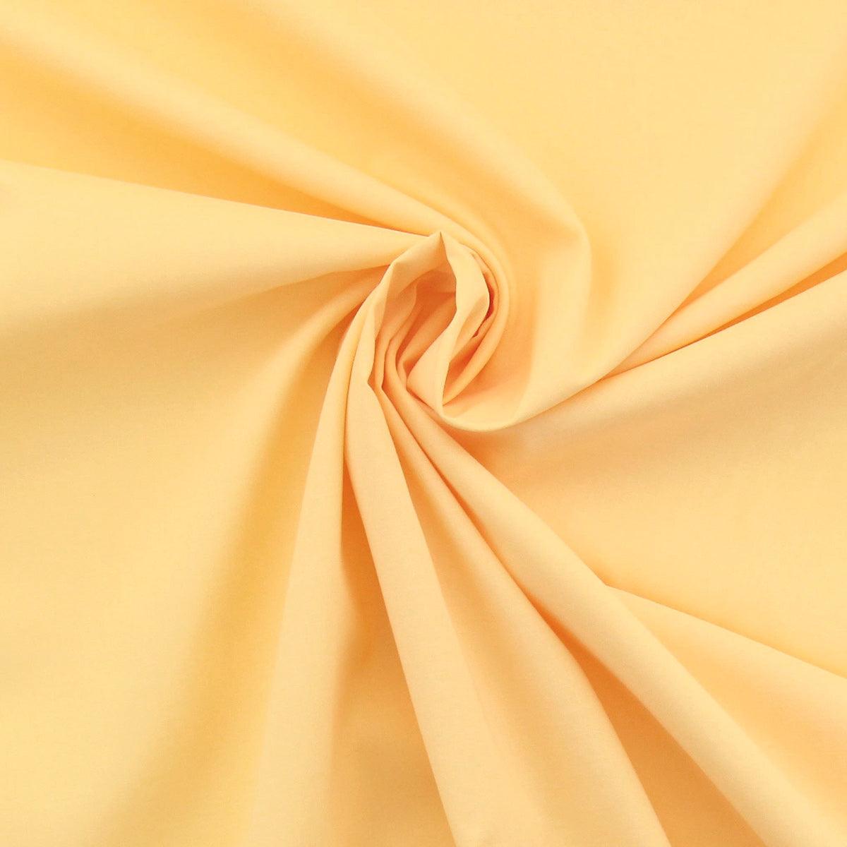 Tissu voile de coton - Jaune pâle