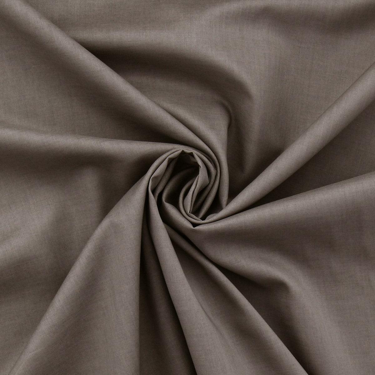 Tissu voile de coton - Taupe