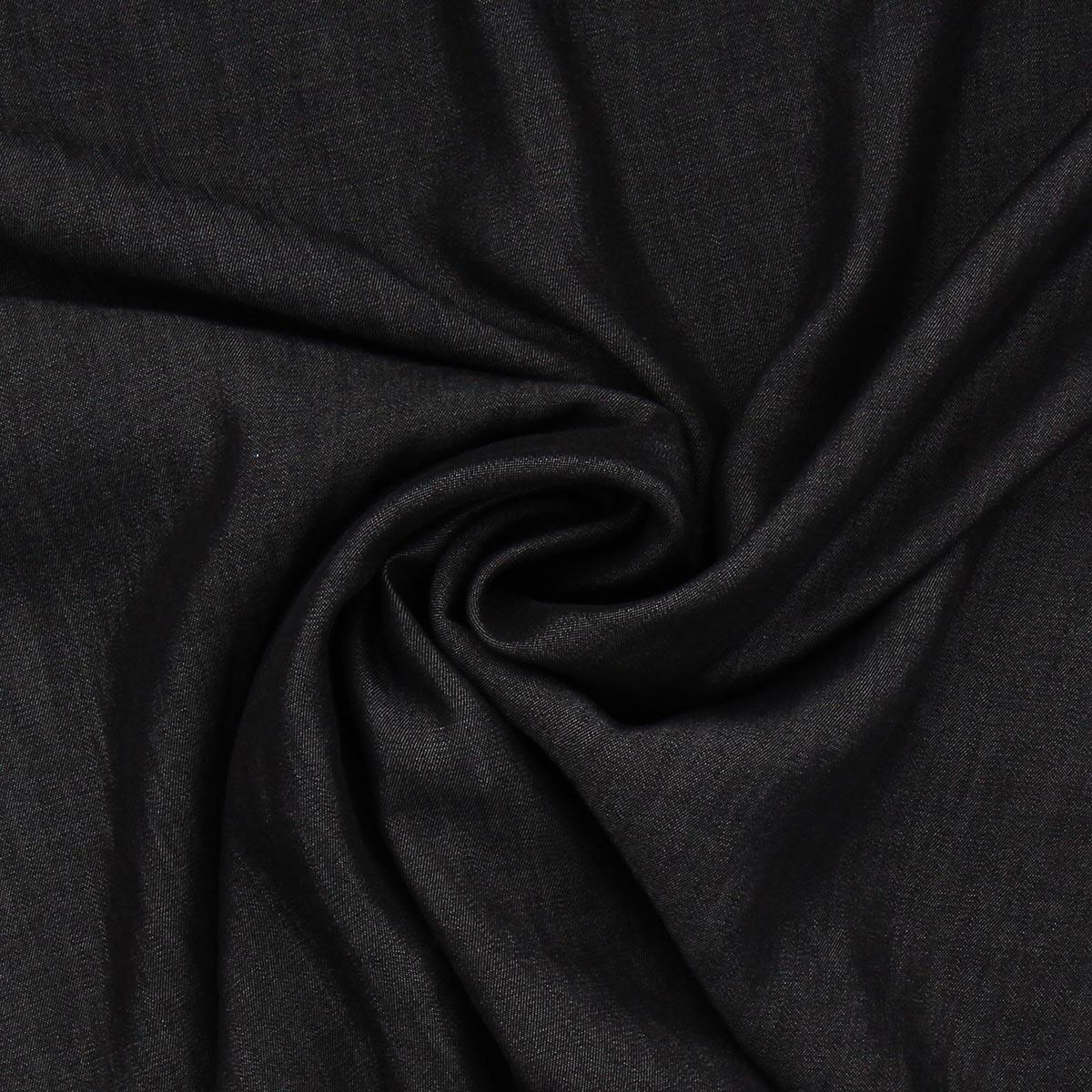 Tencel Chambray fabric - Black