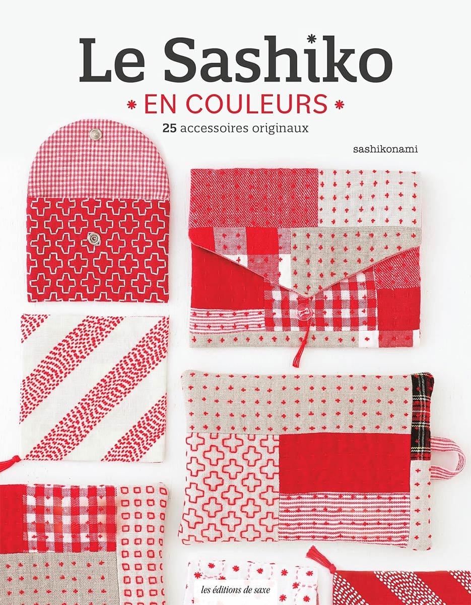 Livre le sashiko en couleurs