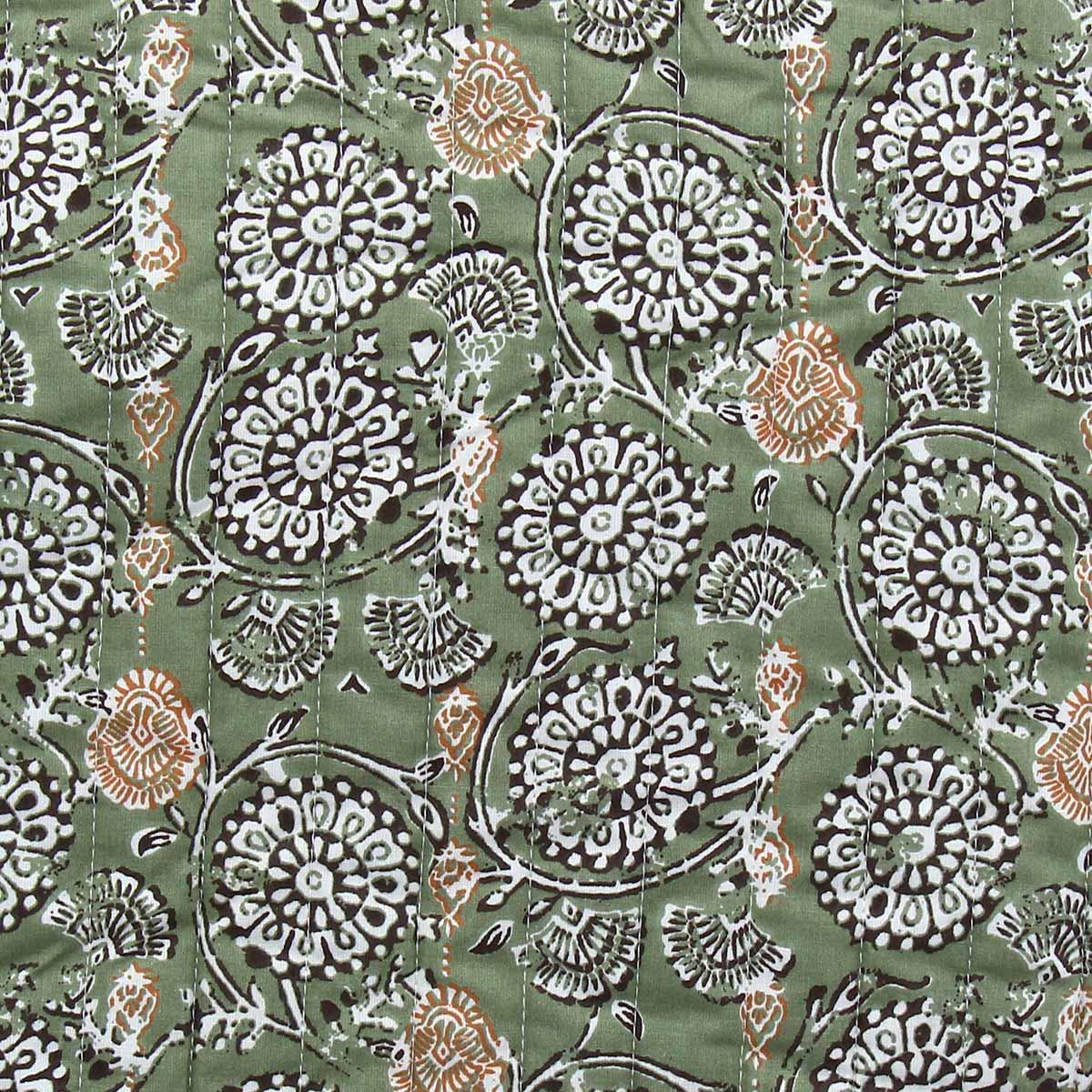 Matelassé cotton fabric - Jivana