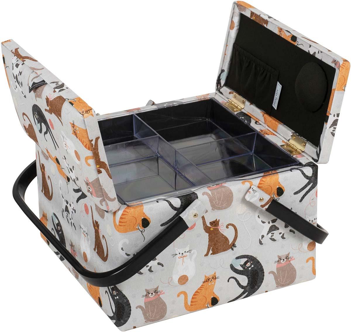 Sewing box - cats l