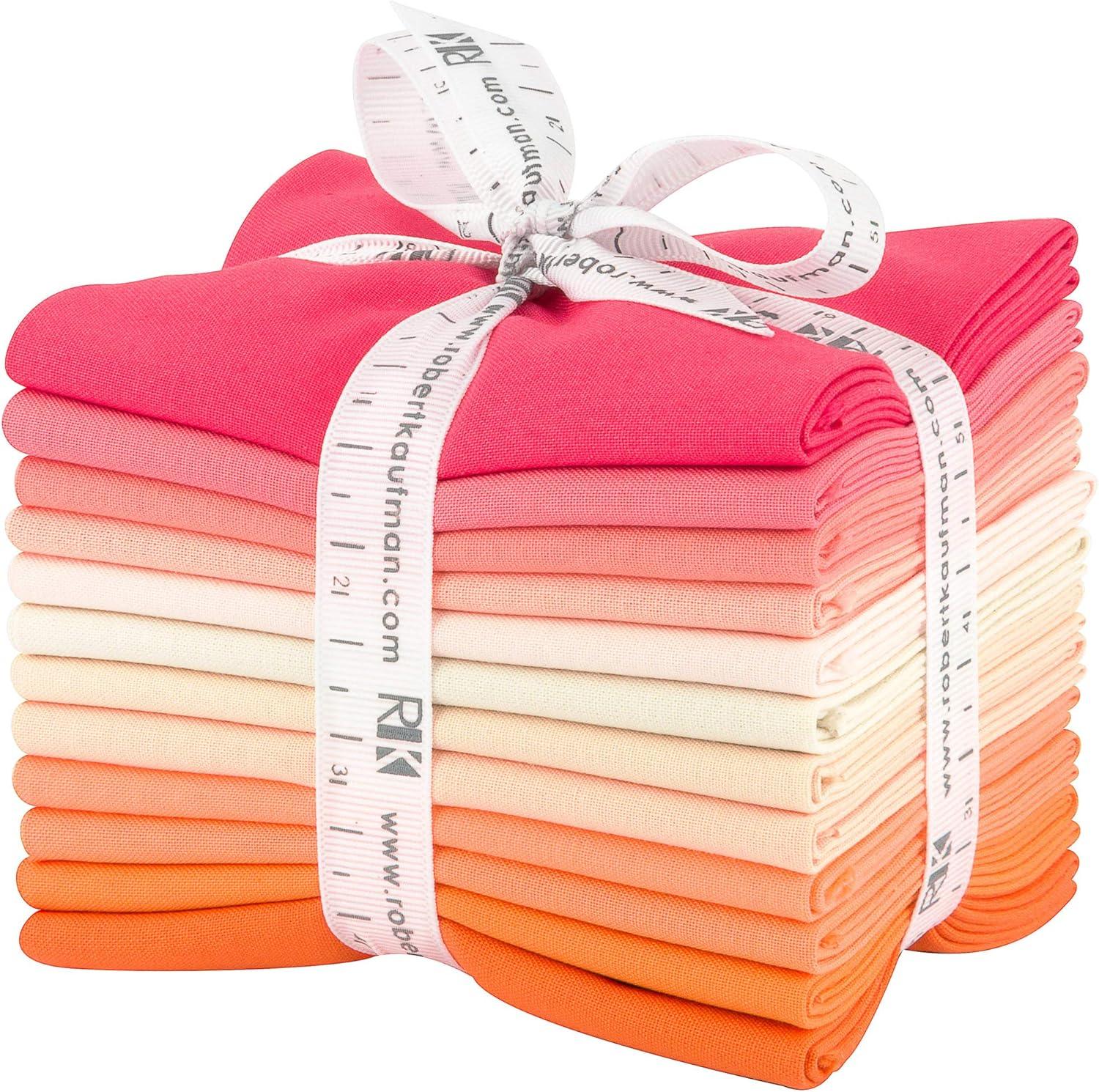 Fat Quarter Bundles Kona - Melon Ball