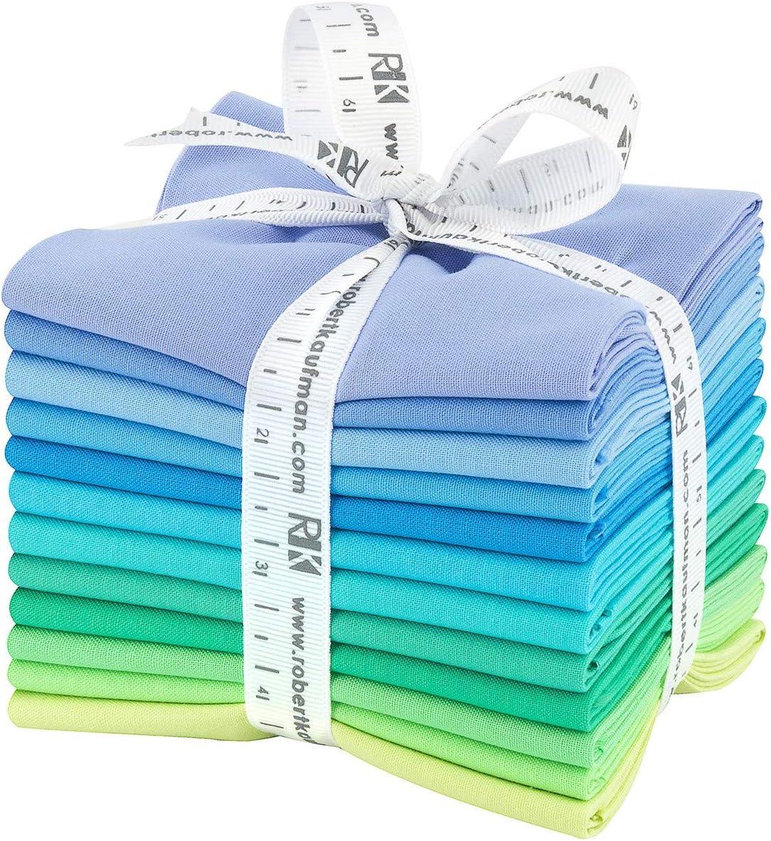 Fat Quarter Bundles Kona - Mermaid Shores