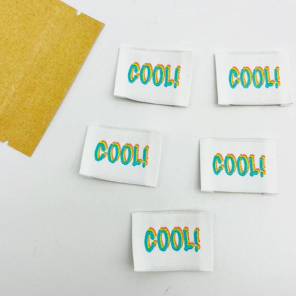 Lot of 5 labels woven to sewing cool!