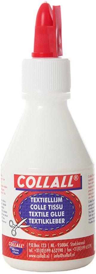 Extra-paved permanent fabric glue with collall