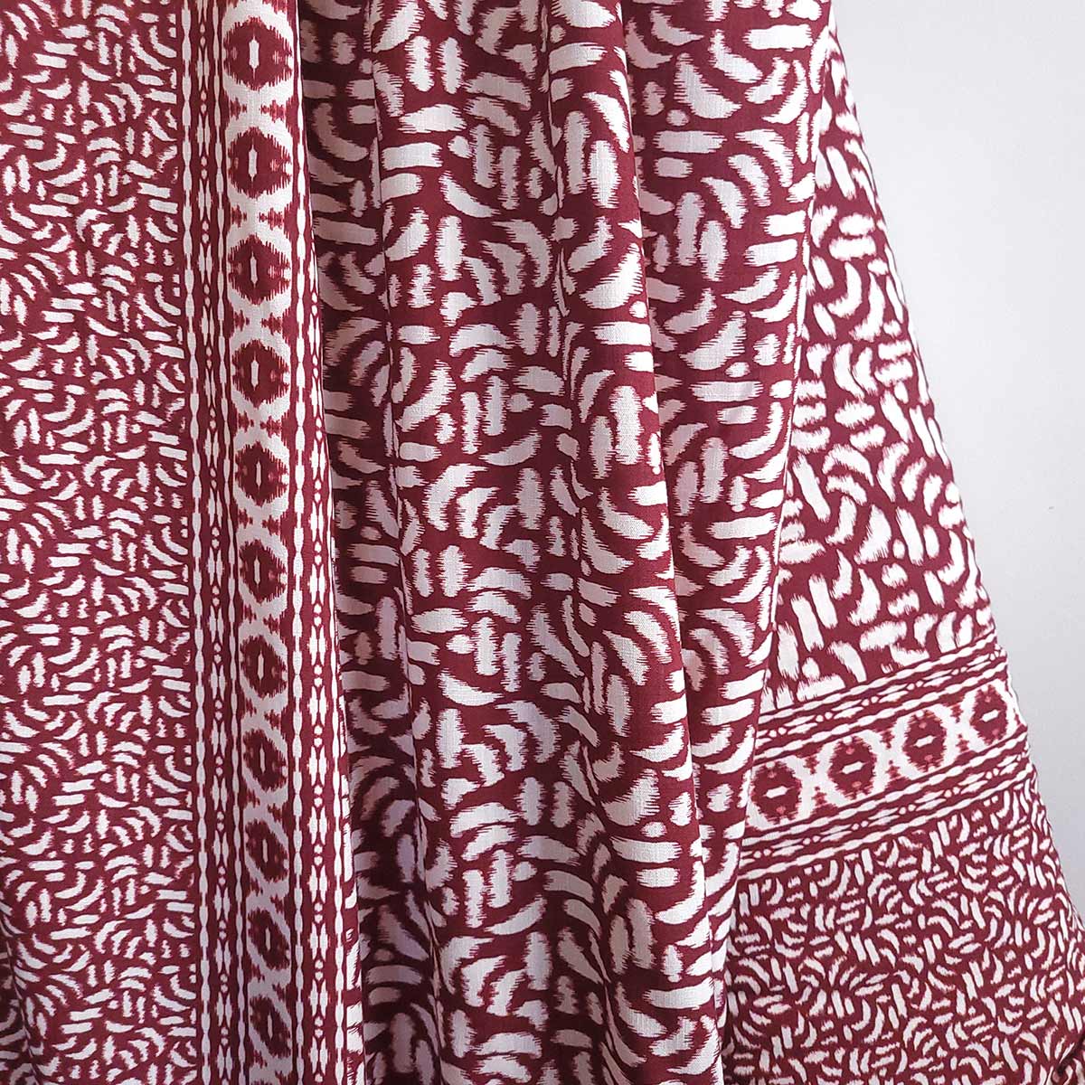 Pomegranate viscose fabric - My dress made x shortcop