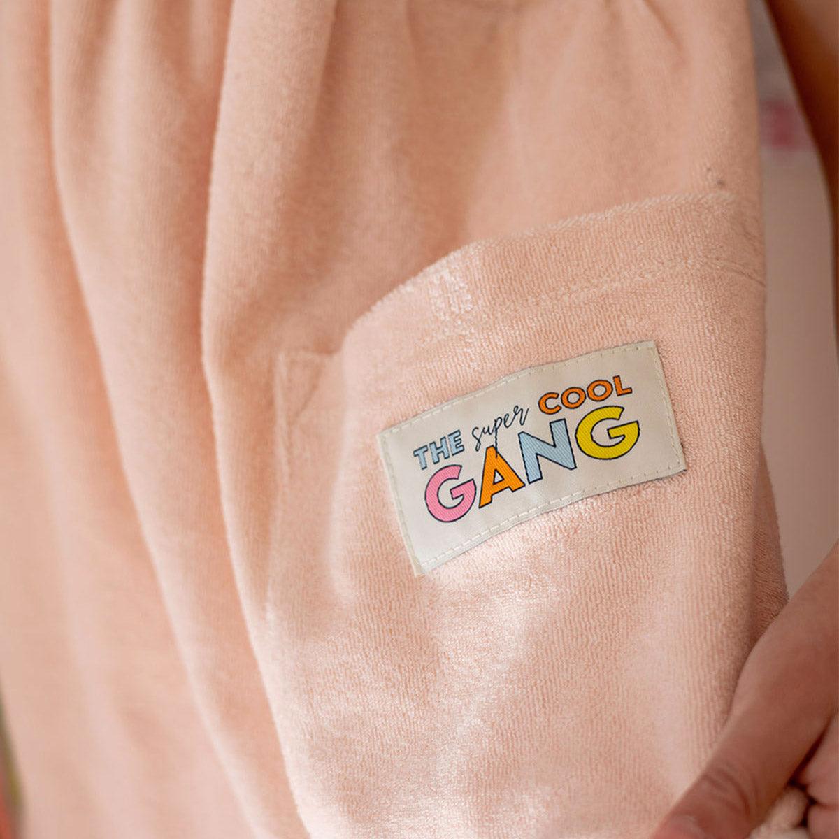 Set of 6 woven labels - The Super Cool Gang