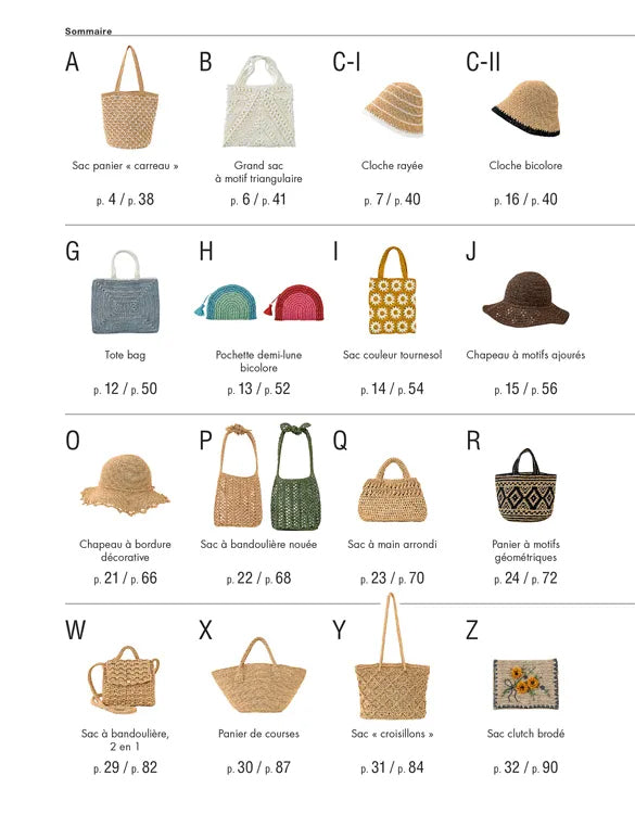 Raphia bags & hats book