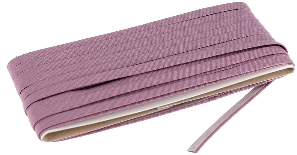 Biais à quilter thermocollant 6 mm x 5 m - Mauve foncé