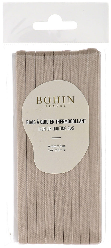 Biases with quilter Thermocollant 6 mm x 5 m - beige