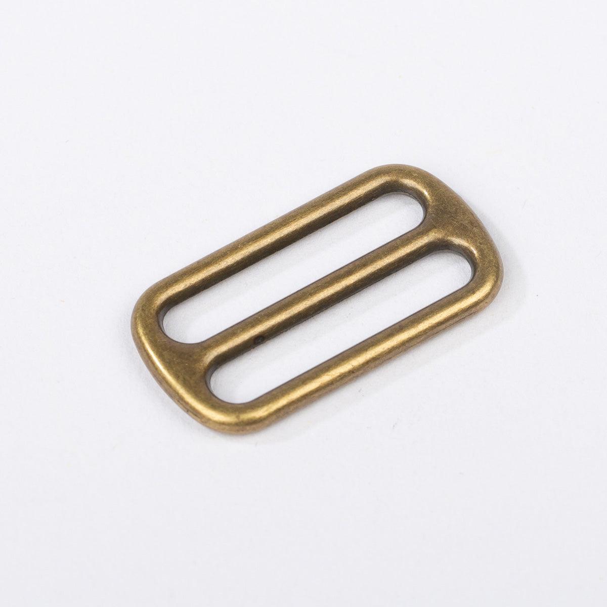 Metal sliding loop - Bronze 25 mm