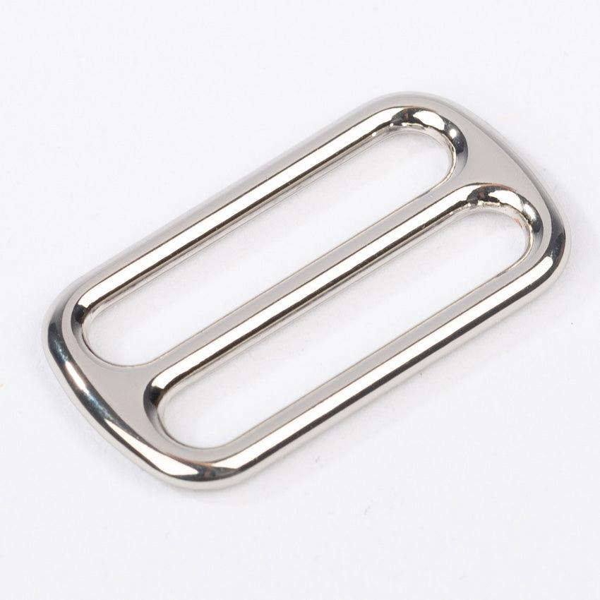 Metal sliding loop - Silver 40 mm