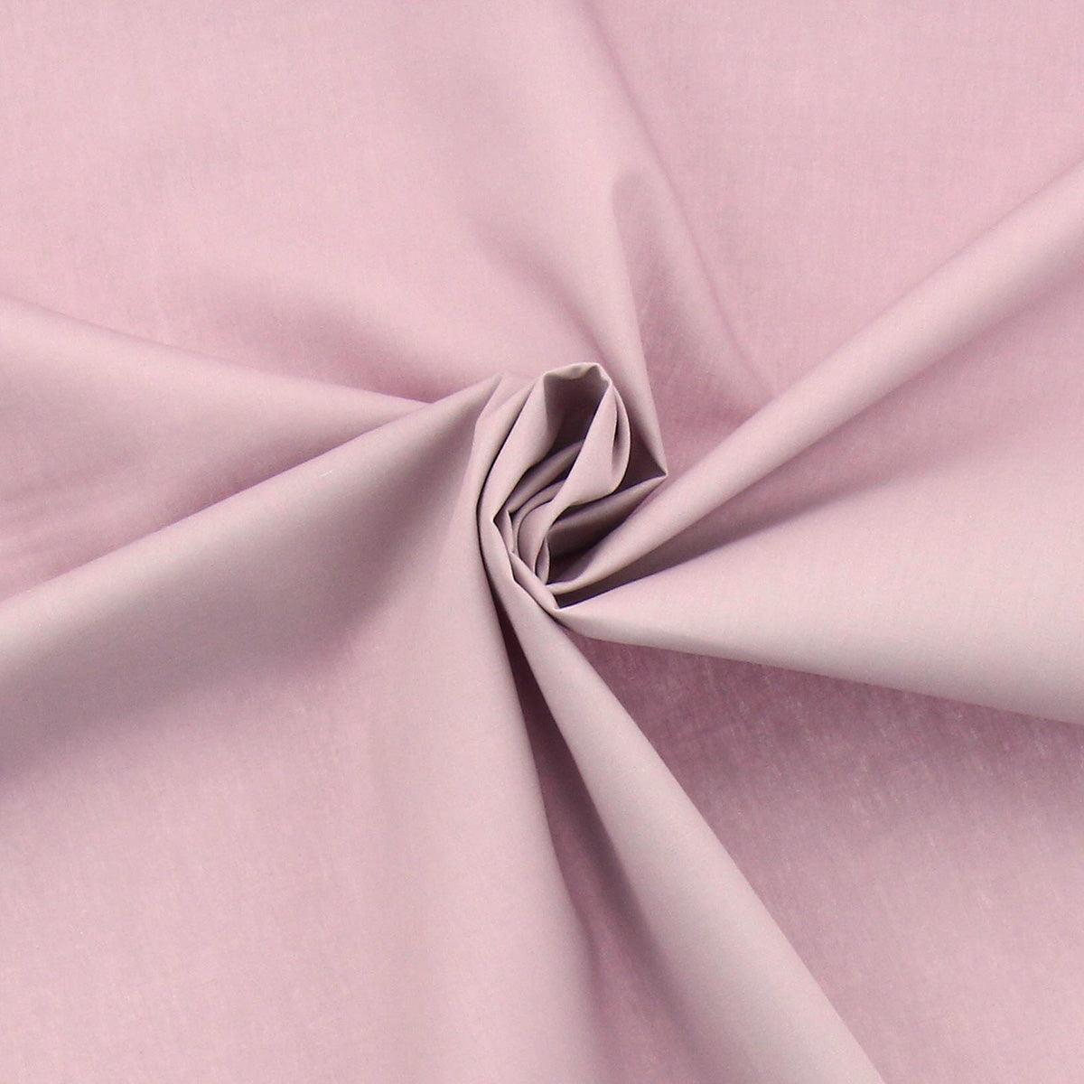 Cotton poplin fabric - Lilas