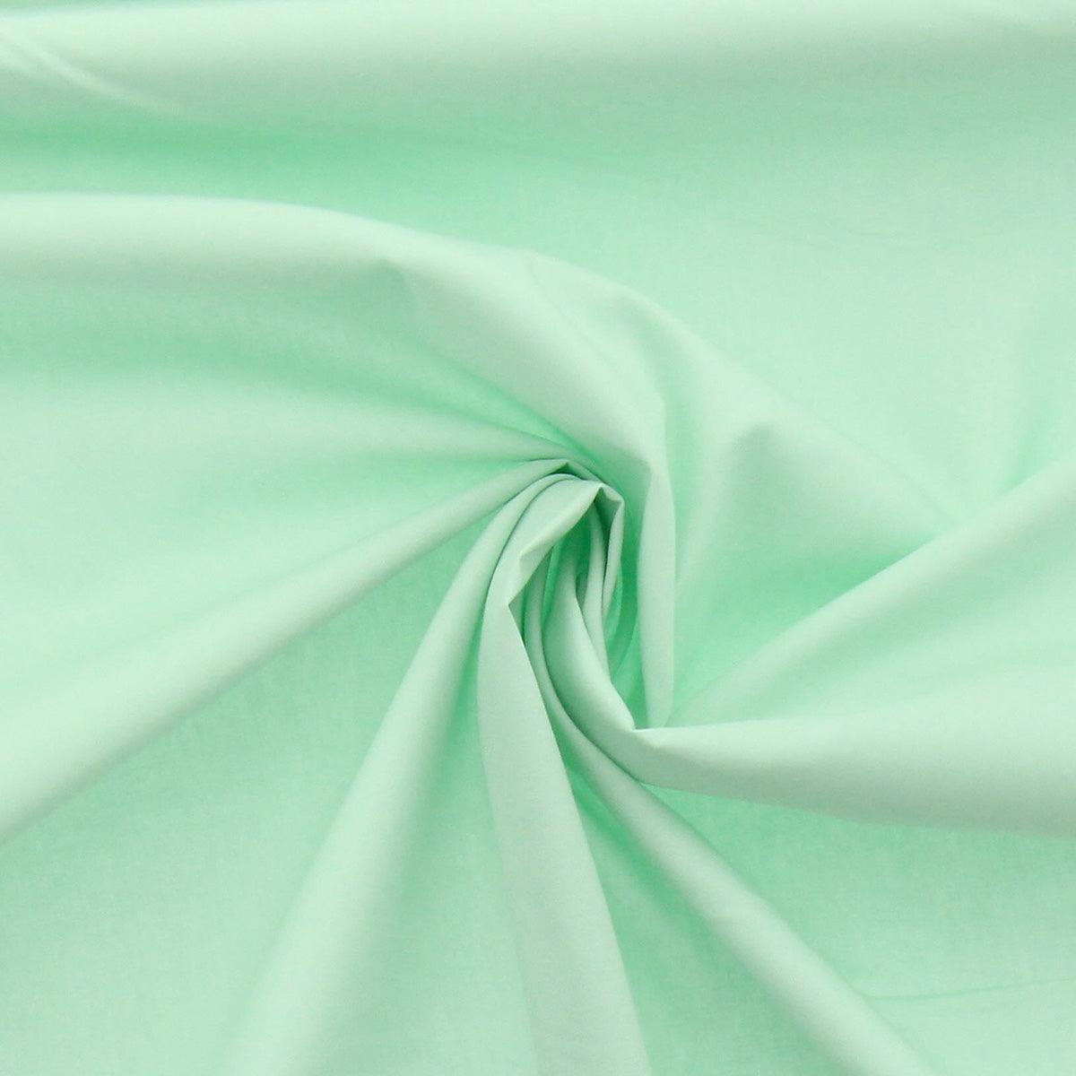 Cotton poplin fabric - Green of water