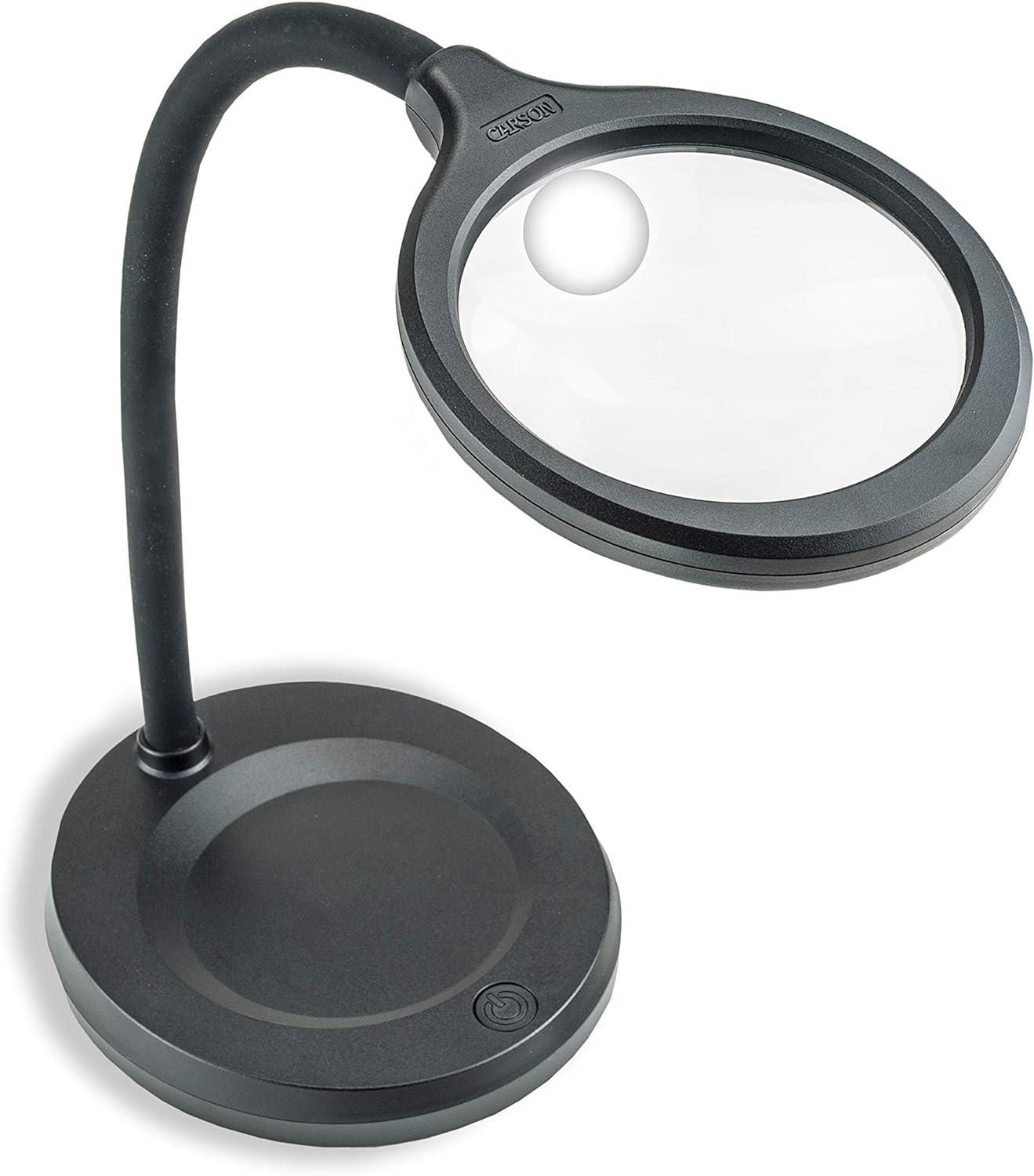 Lampe loupe de de bureau ultra lumineuse Carson Optical