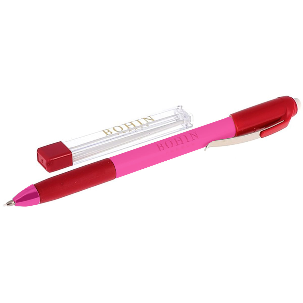 Crayon craie porte-mines extra-fin Bohin - Crayon rose