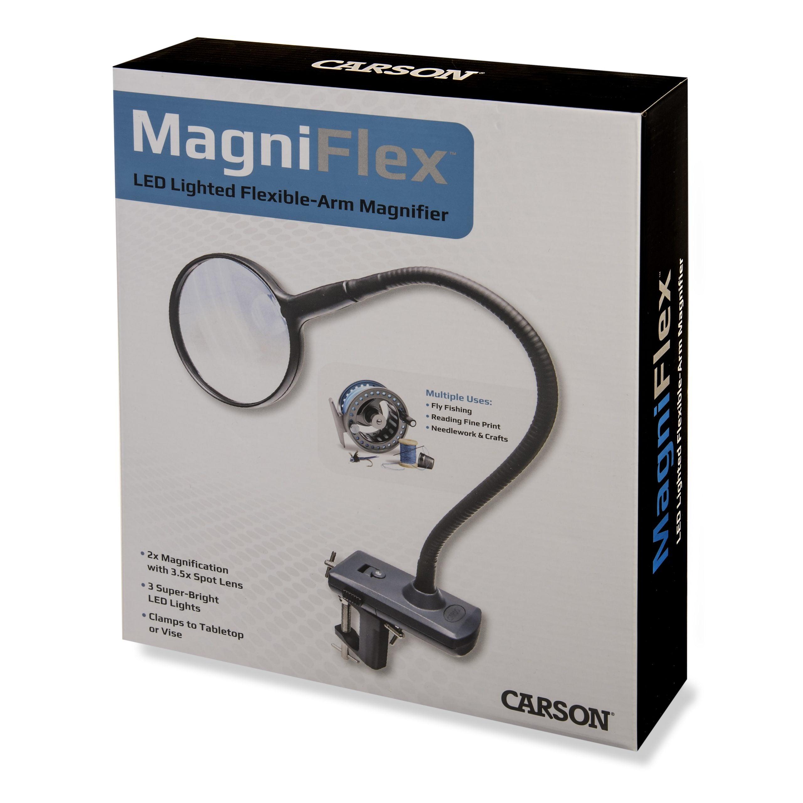 Loupe à bras flexible éclairée MagniFlex Carson Optical