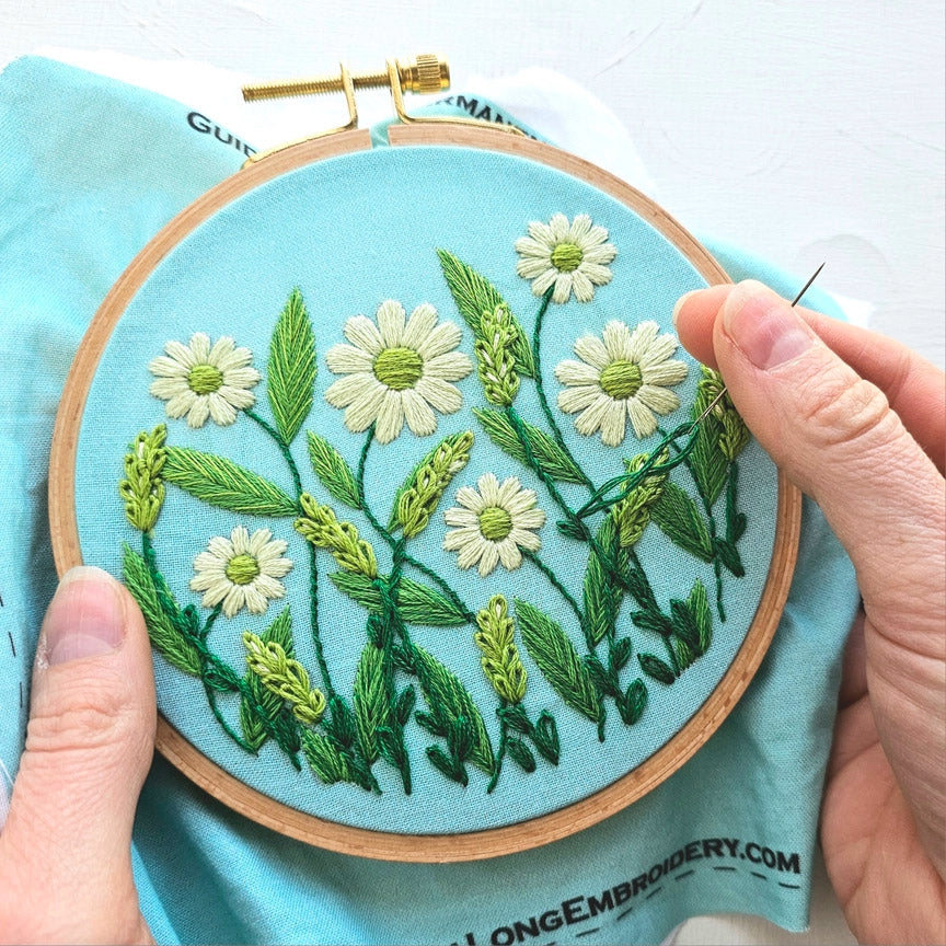 Kit Embroidery - Daisy Field