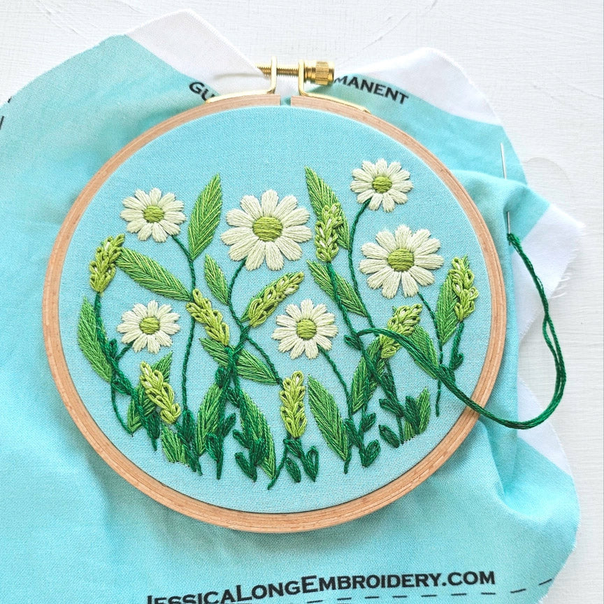 Kit Embroidery - Daisy Field