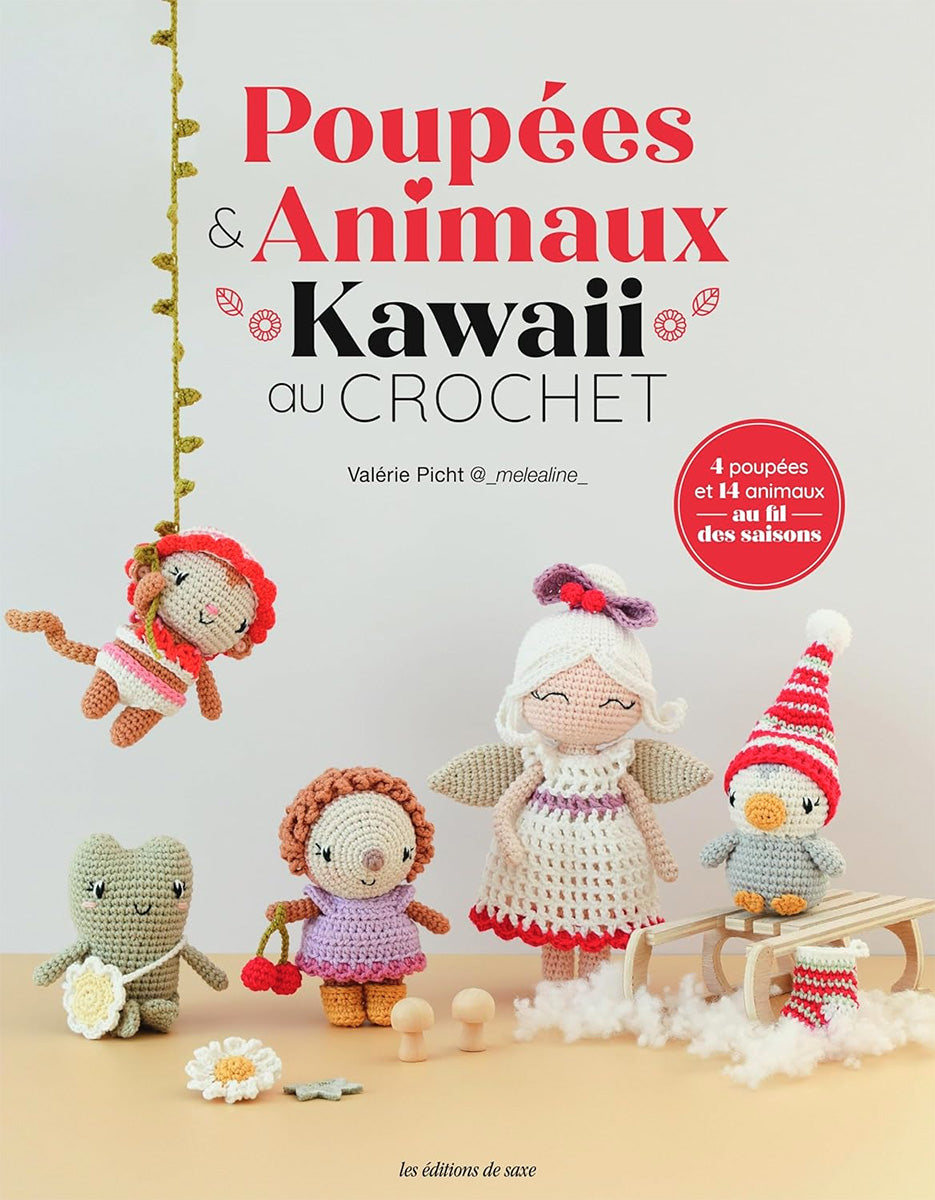 Livre poupées & animaux kawaii au crochet