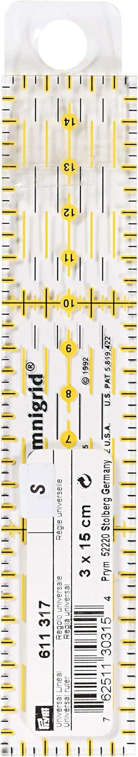 Omnigrid 3 x 15 cm Patchwork -Regel