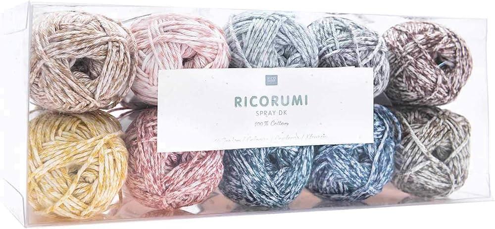 Box 10 cotton ball ricorumi spray