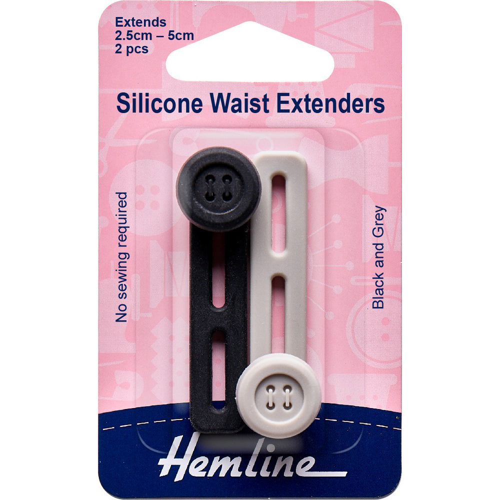 Boutons rallonge en silicone pour pantalons et jupes