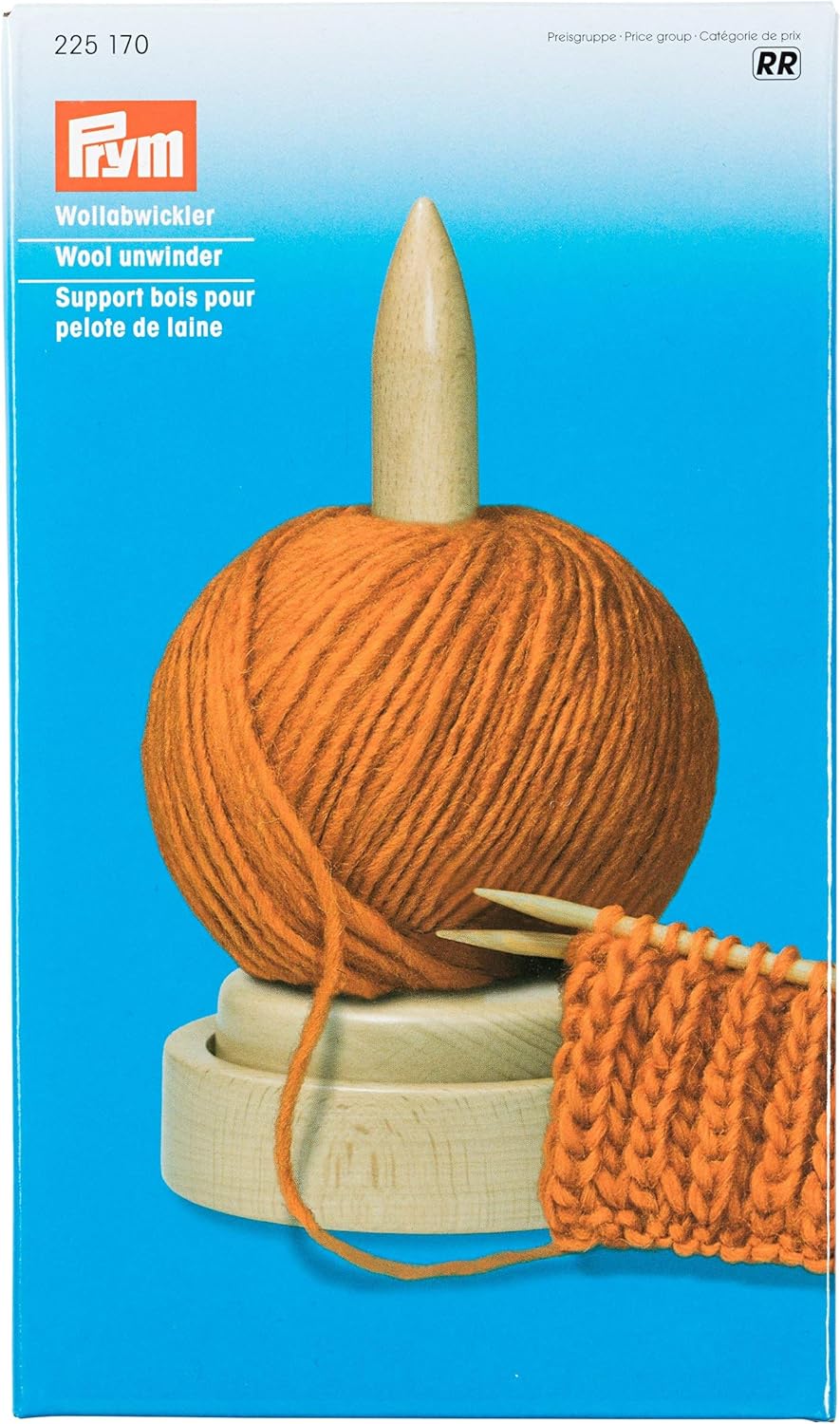 Prym wooden woolen ball support