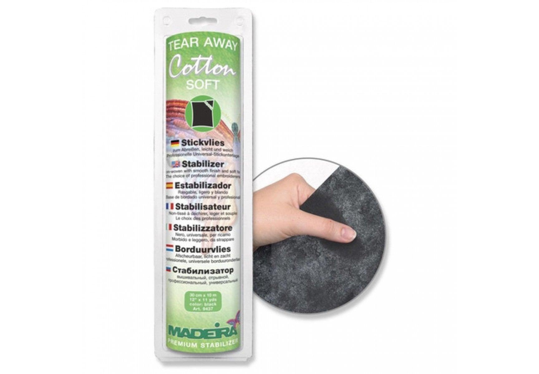 Cotton Soft - Black Cotton Tear Stabilizer