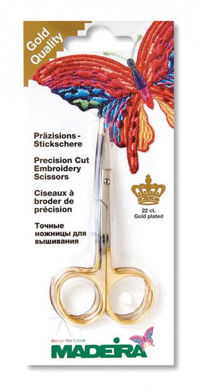 Madeira curved precision scissors