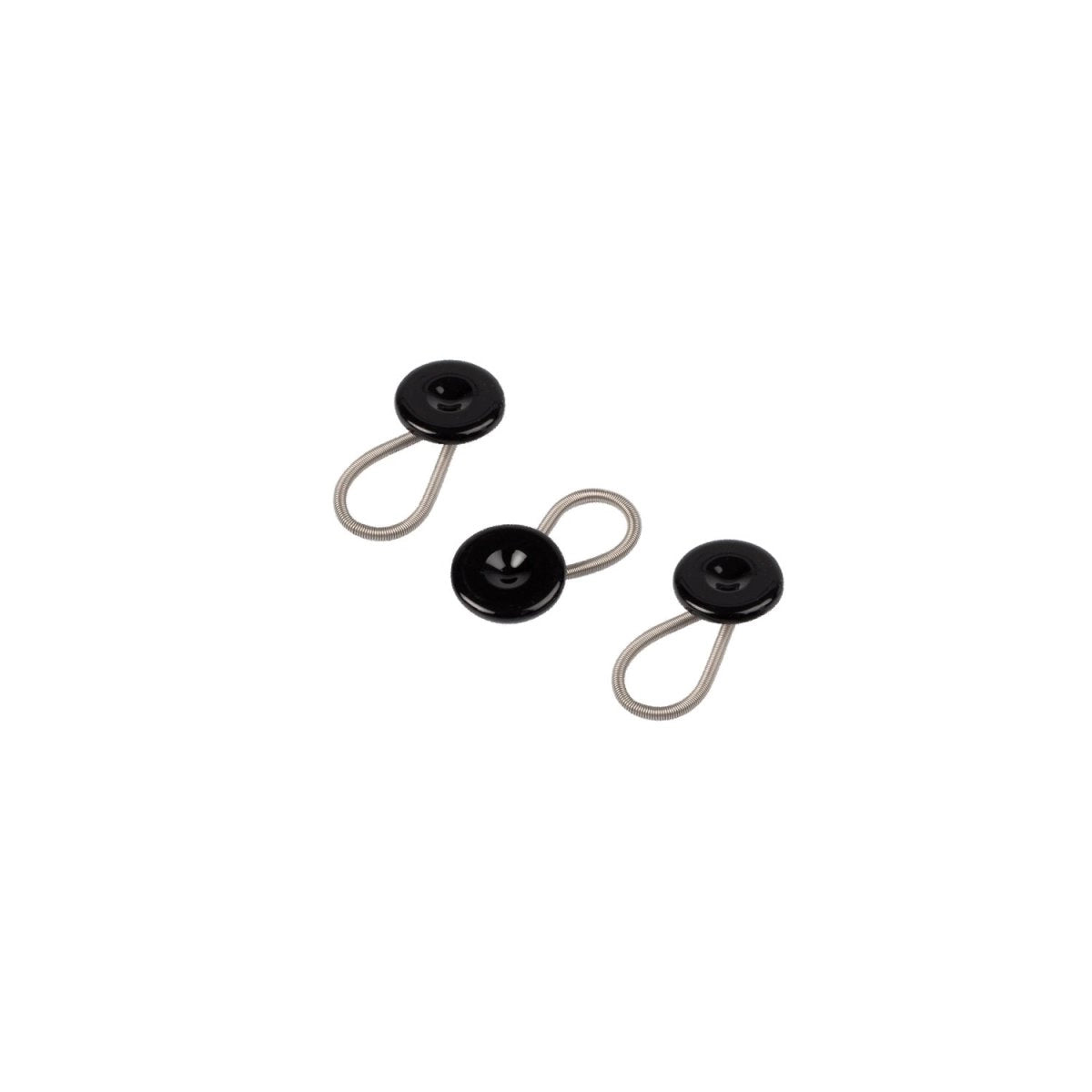 Lot de 3 boutons rallonge - Noir